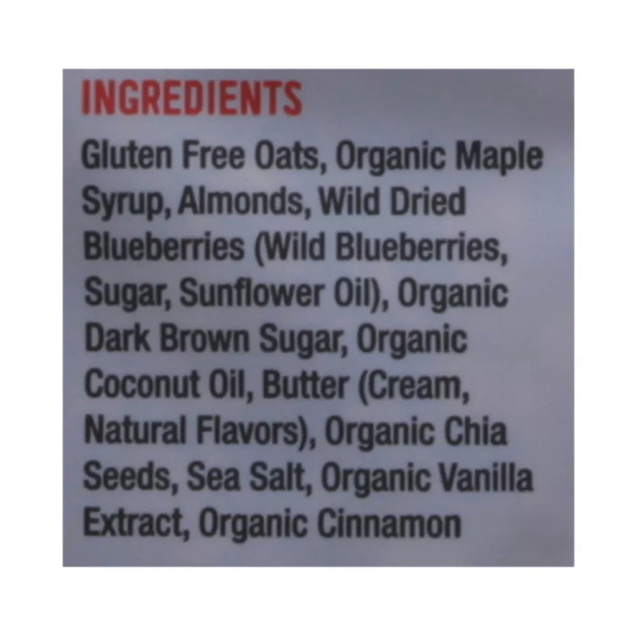 Blueberry Cinnamon Almond Granola