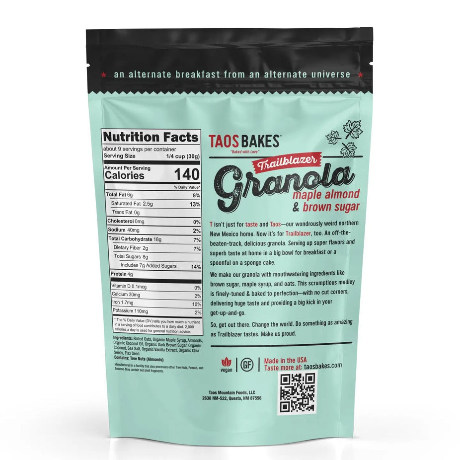 Maple Almond Brown Sugar Granola