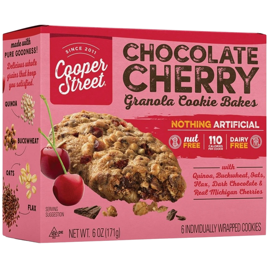 Granola Cookie Bakes - Chocolate Cherry (6 CT)
