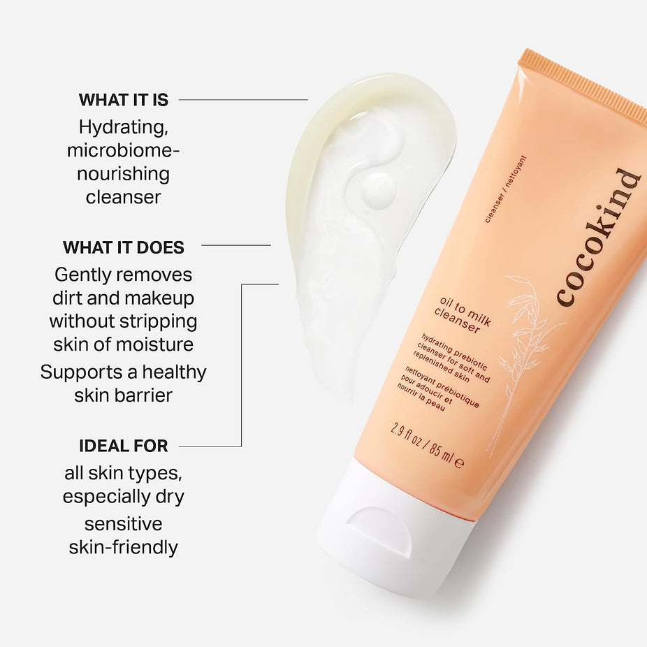 Cocokind Oil to Milk Cleanser