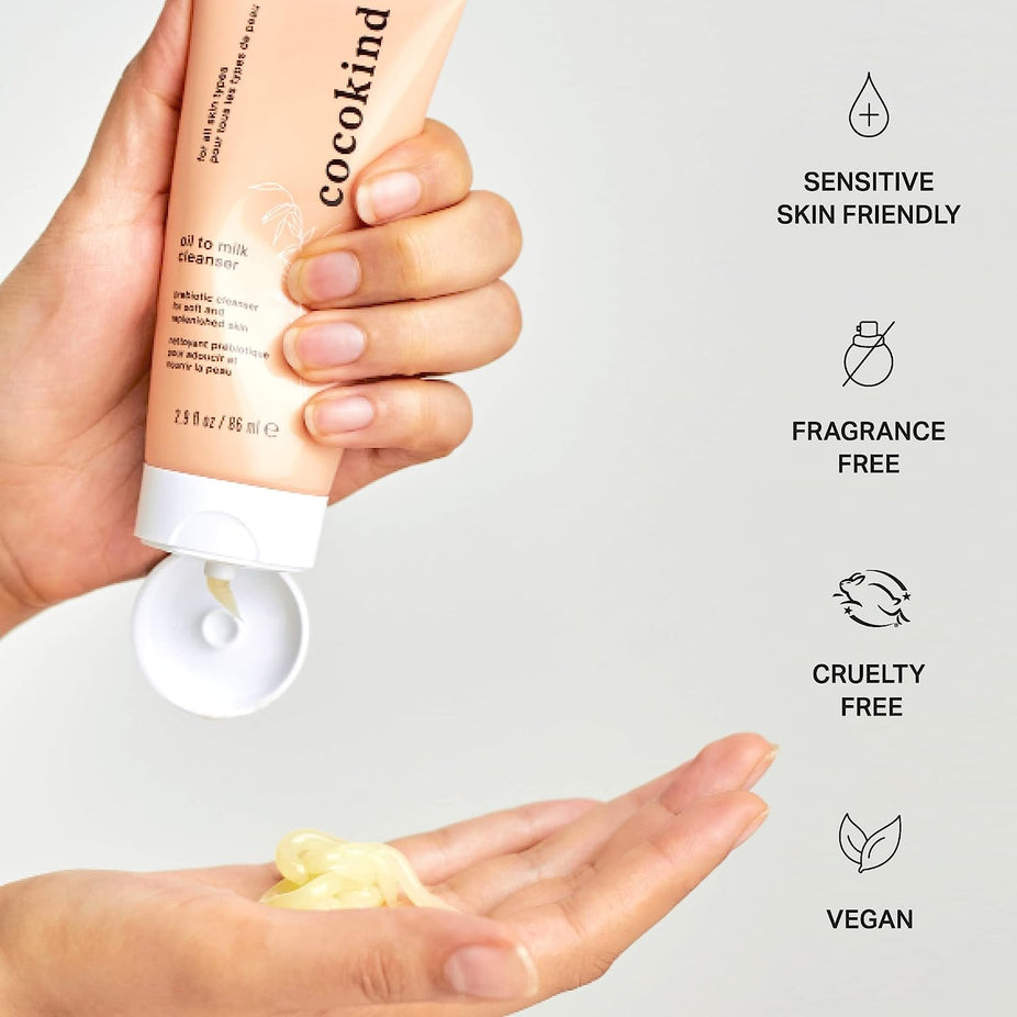 Cocokind Oil to Milk Cleanser