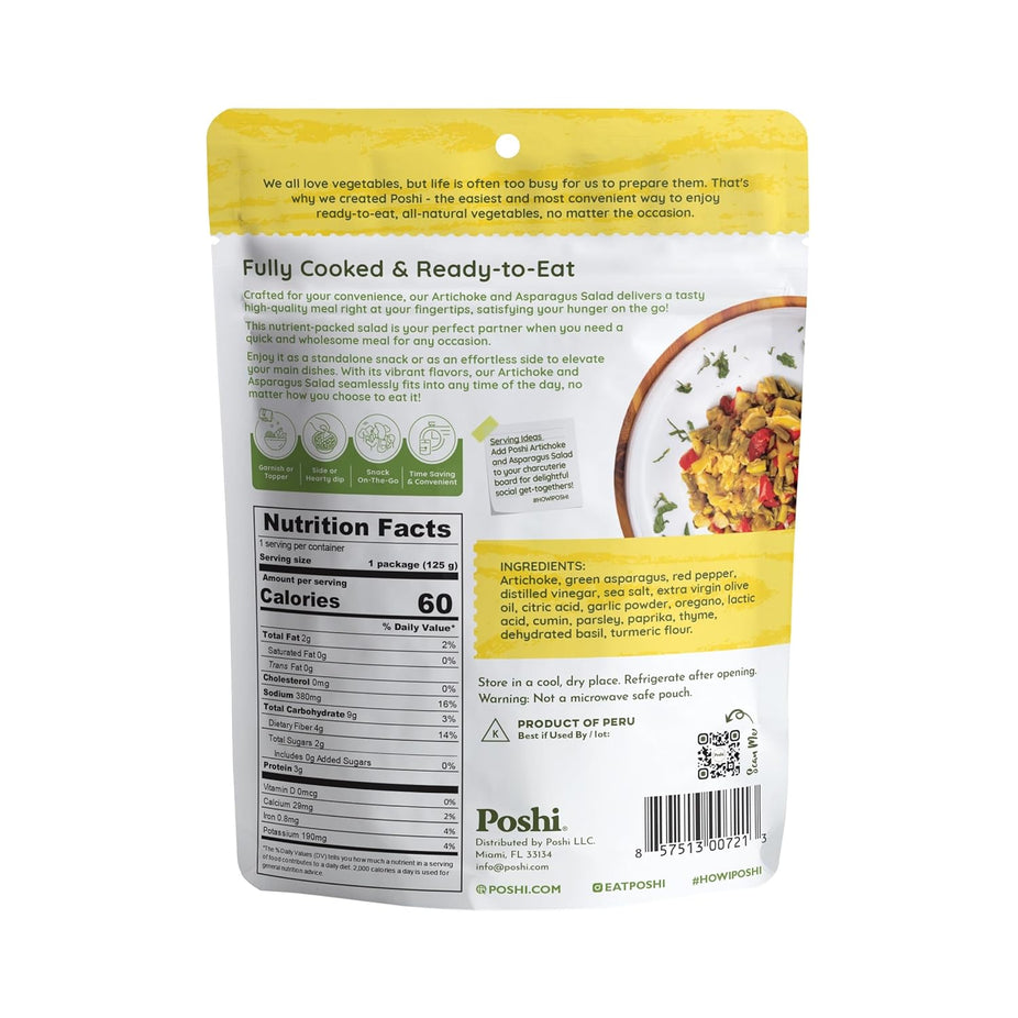 Poshi Artichoke & Asparagus Salad