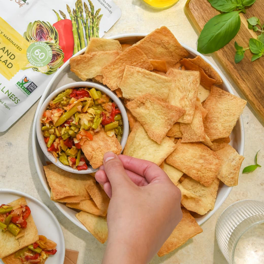 Poshi Artichoke & Asparagus Salad