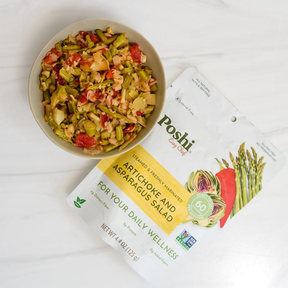 Poshi Artichoke & Asparagus Salad