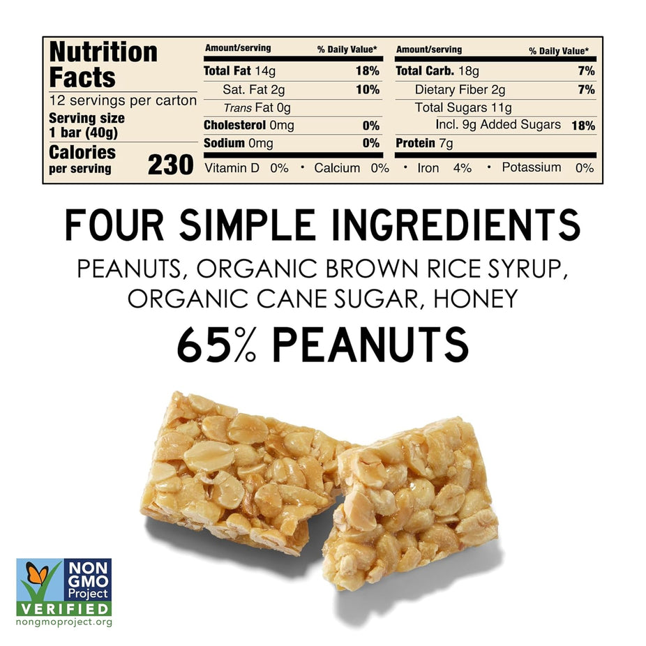 Peanut Nut Bar (12 CT)