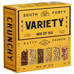 Nut Bars Mix of Six Variety Pack (12 CT)