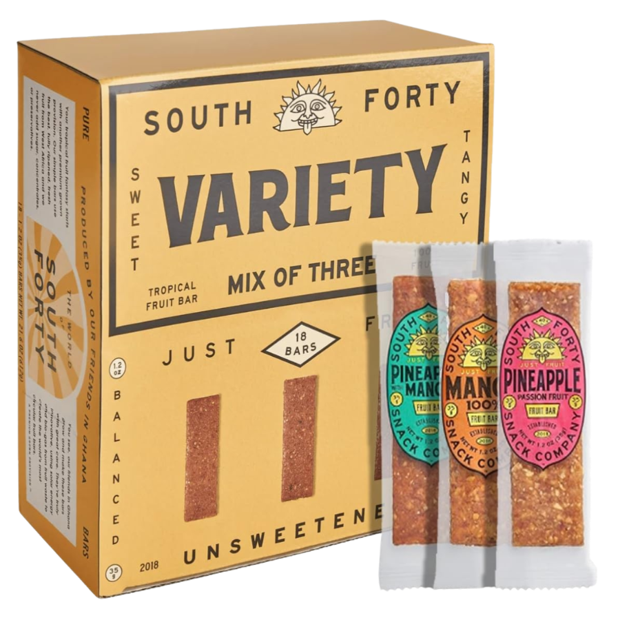 Mix of 3 Premium Tropical Fruit Bars Variety Pack (18 CT)