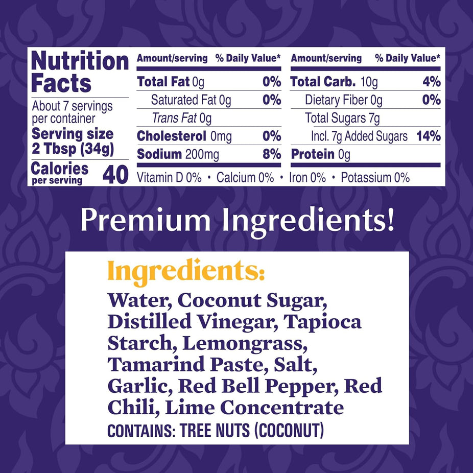 Lemongrass & Chili Sauce