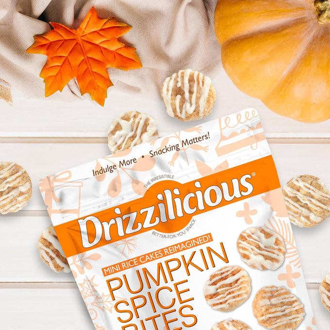 Pumpkin Spice Bites Rice Crisps