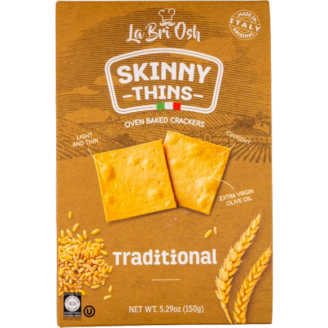 Skinny Thin Traditional Crackers