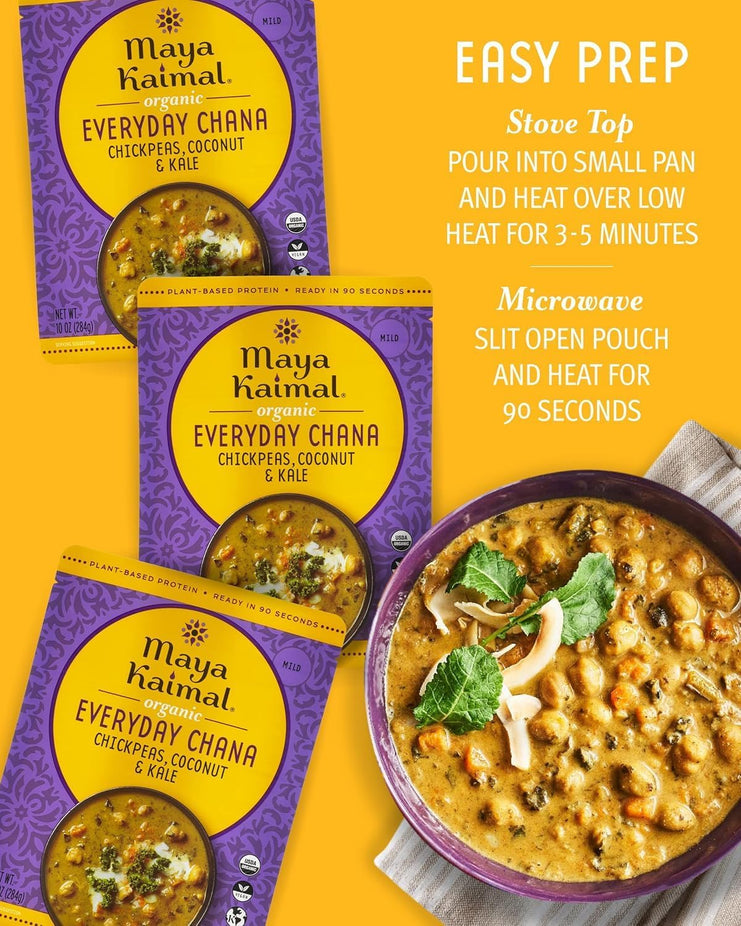 Everyday Chana Chickpeas, Coconut & Kale