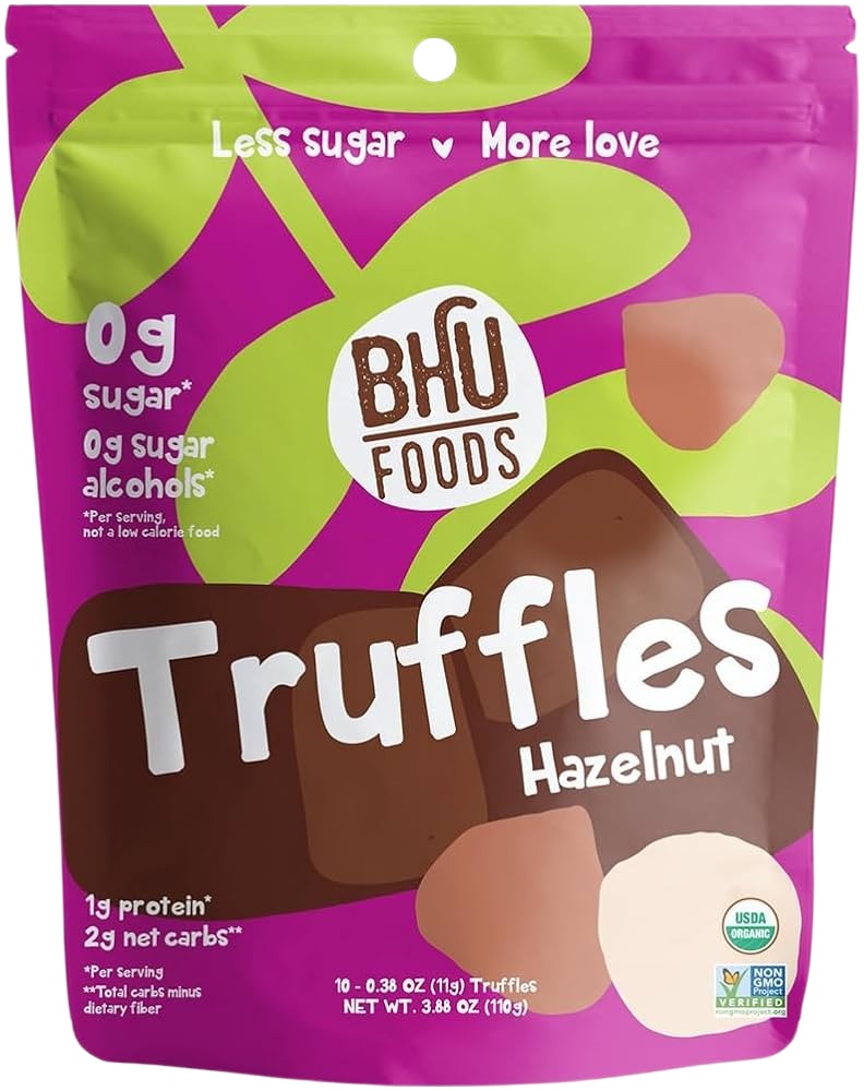 Hazelnut Keto Truffles