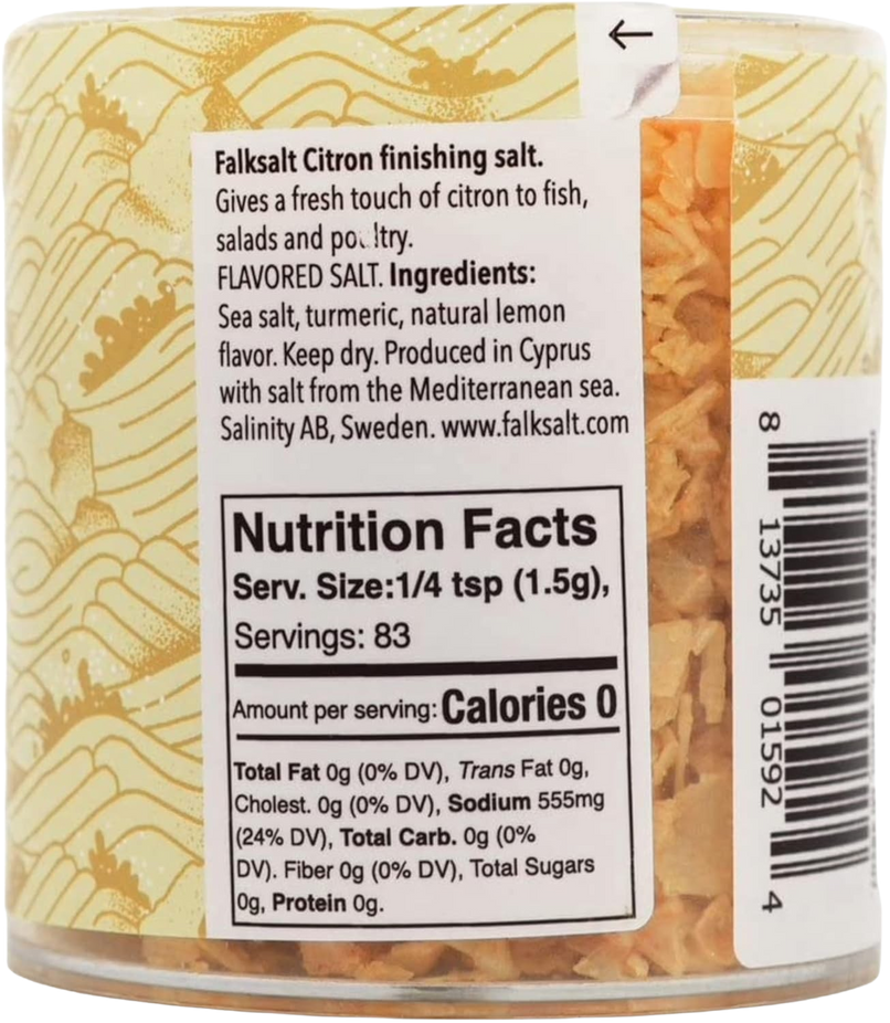 Citron Lemon Sea Salt Flakes