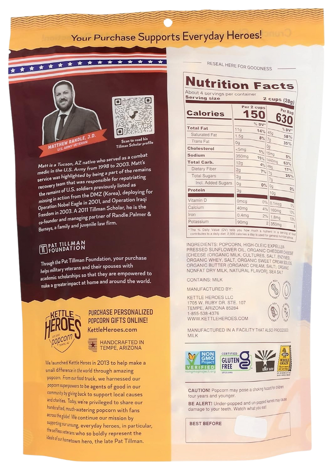 Aged White Cheddar Popcorn