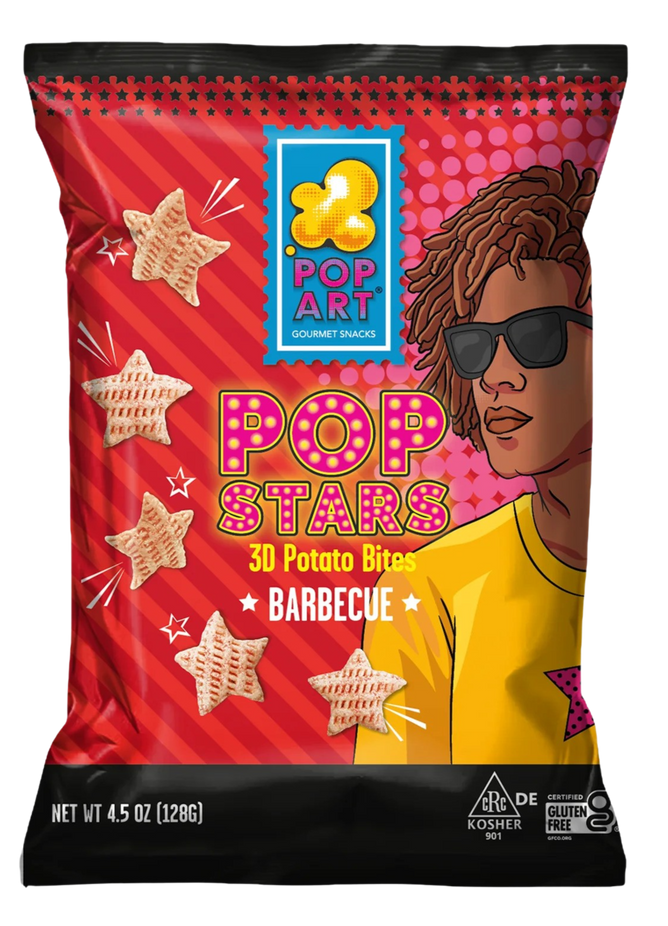 Barbeque Star Shaped Puff