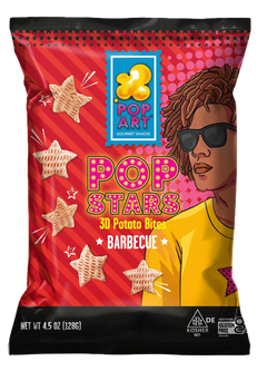 Barbeque Star Shaped Puff