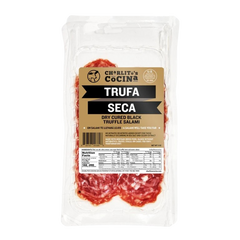 Trufa Seca Dry Cured Black Truffle Salami