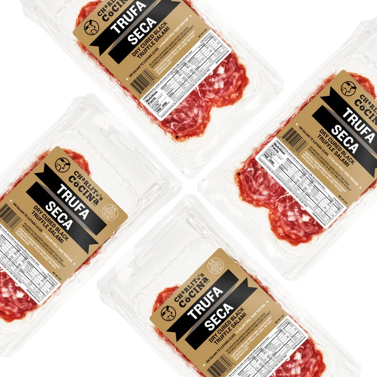 Trufa Seca Dry Cured Black Truffle Salami