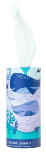 Tubular Facial Tissue 2ply (Set of 4)