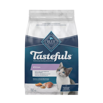 Tastefuls Kittens Dry Cat Food with Chicken & Brown Rice