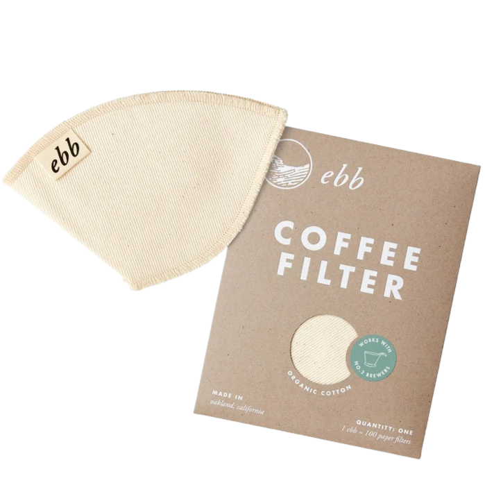 No. 2 Brewer Organic Cotton Coffee Filter