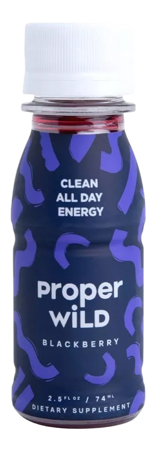 Clean All Day Energy Shots - Blackberry (12 Pack)