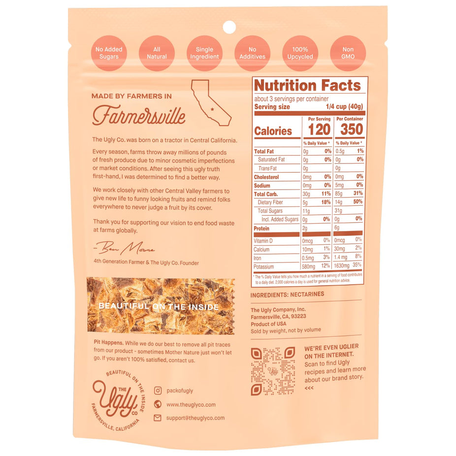 Dried Fruit - Diced Nectarines