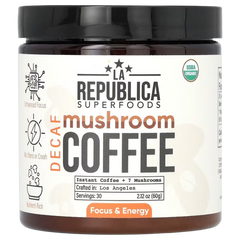 Decaf Mushroom Coffee with 7 Superfood Mushrooms