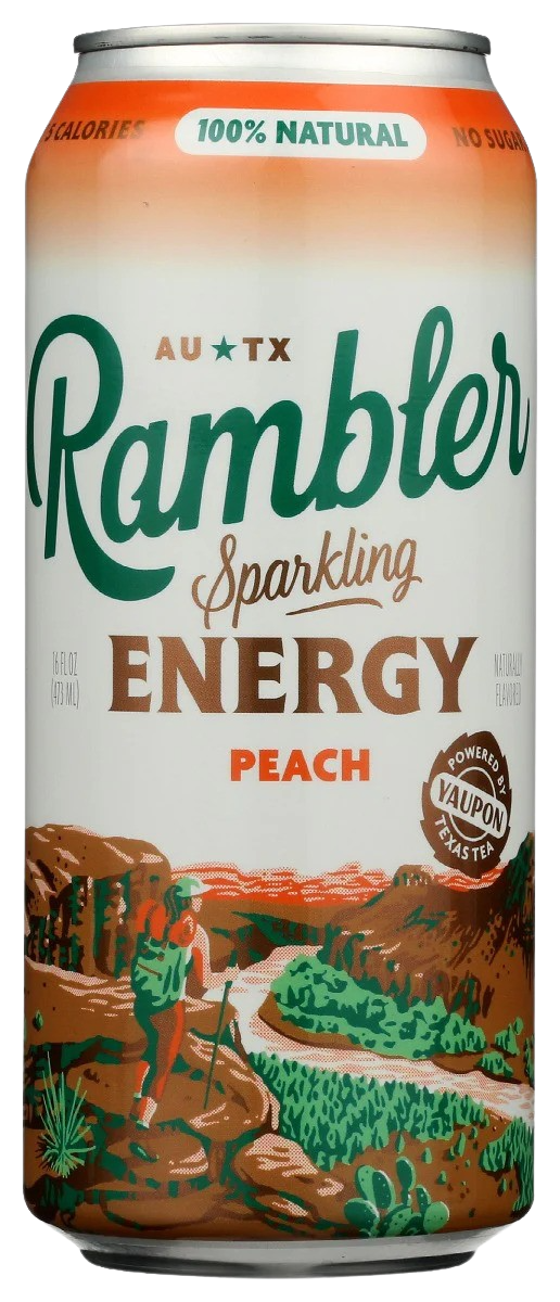 Sparkling Peach Energy Drink