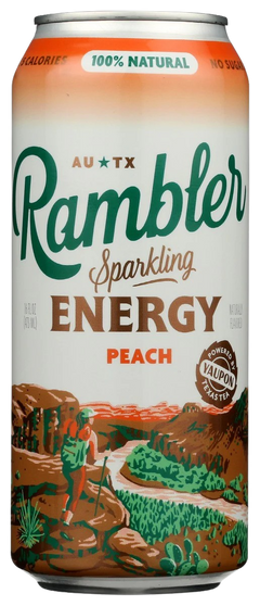 Sparkling Peach Energy Drink