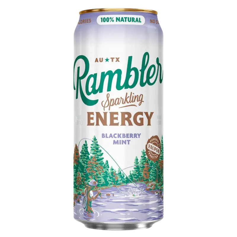Sparkling Blackberry Mint Energy Drink