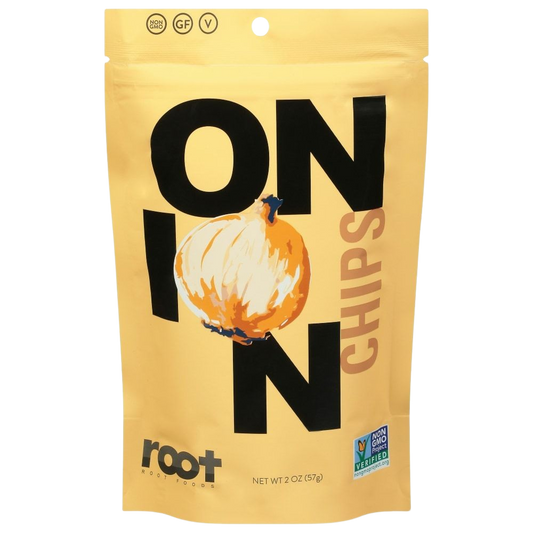 Root Foods Onion Chips - Sea Salt