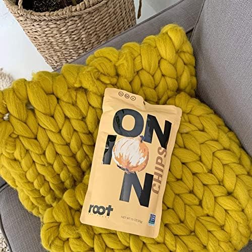 Root Foods Onion Chips - Sea Salt