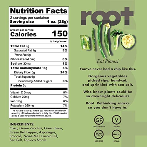 Root Foods SixMix Veggie Chips - Sea Salt