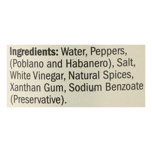 Green Pepper Hot Sauce