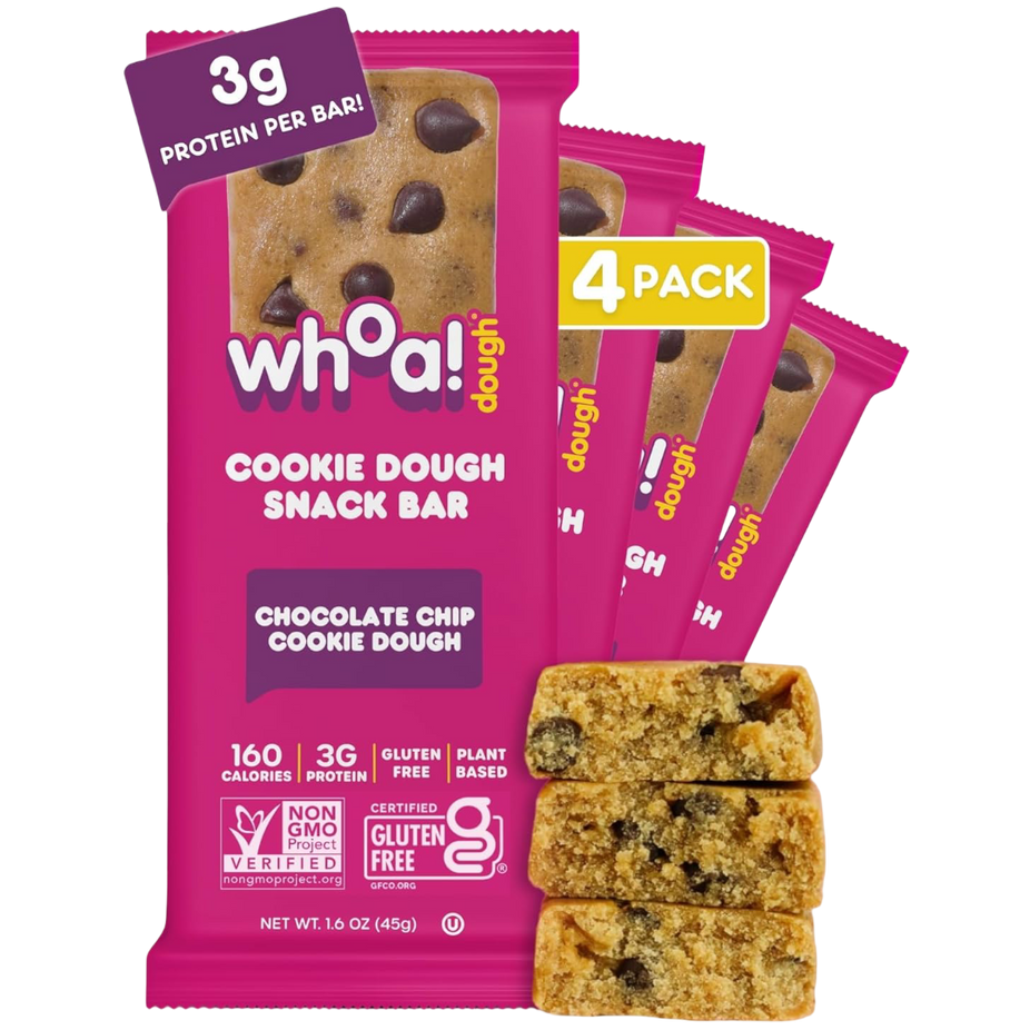 Chocolate Chip Cookie Bars (4 Pack)