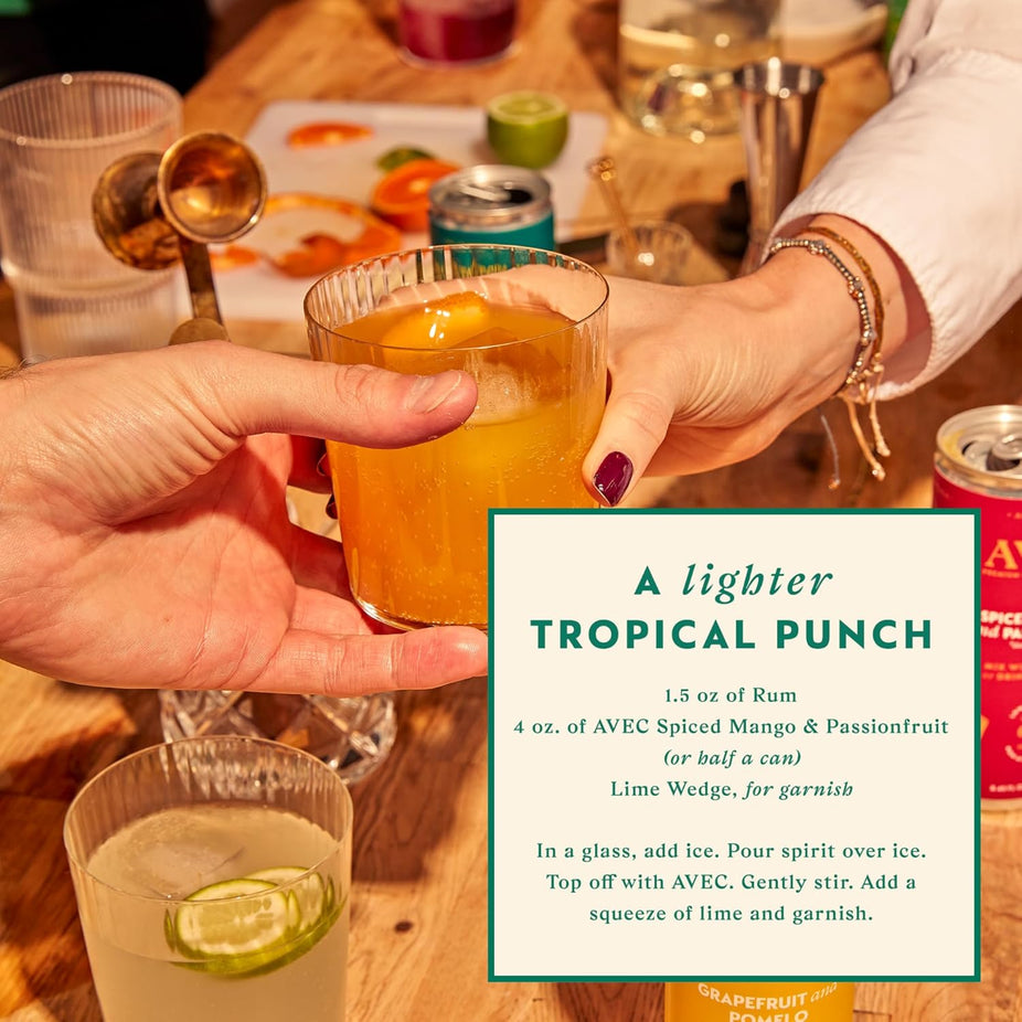 Sparkling Spiced Mango Passionfruit (4 Pack)