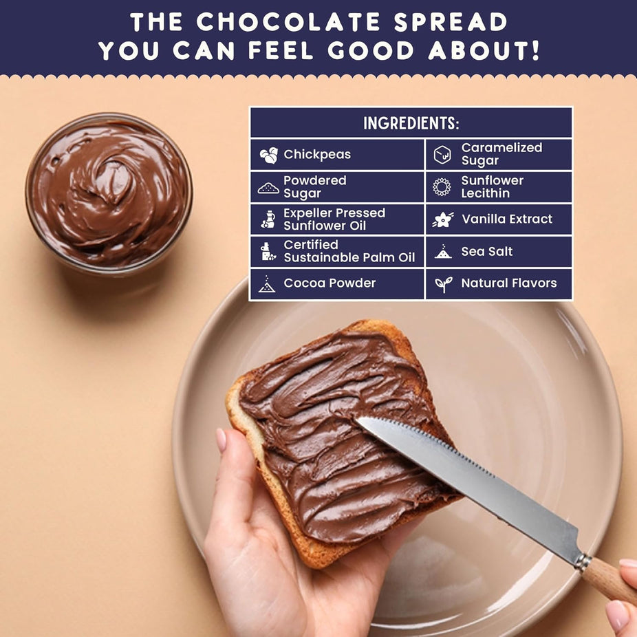 Cocoa  Nut Free Spread with Chickpeas