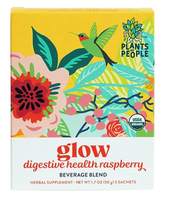 Glow - Digestive Health Raspberry Beverage Blend (5 CT)