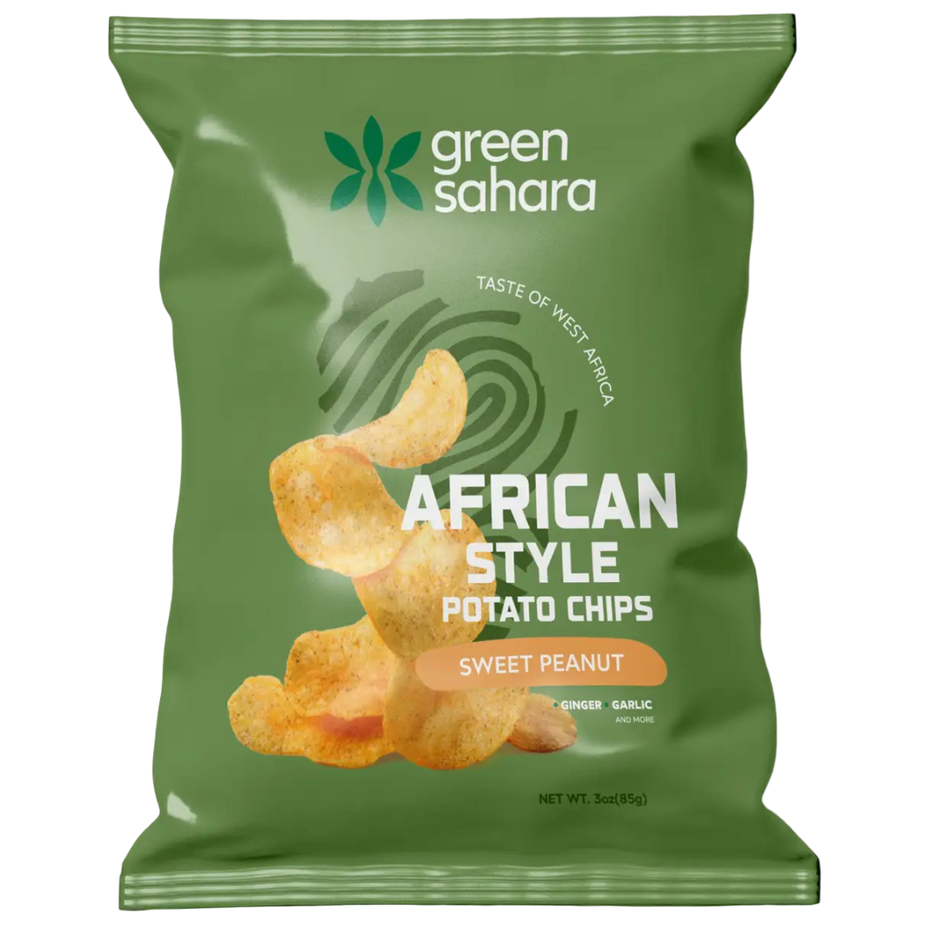 African Sweet Peanut Chips