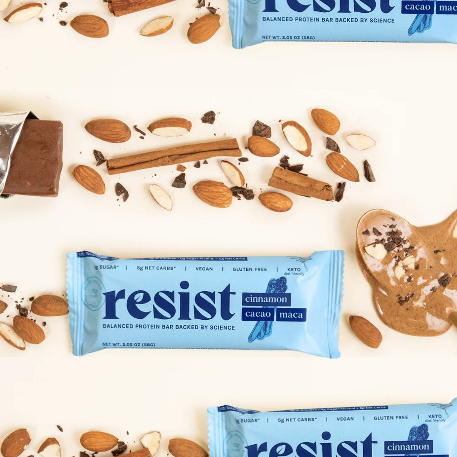 Cinnamon Dark Chocolate Chip + Maca (12 Pack)