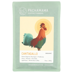 Cantagallo Organic Light Roast Whole Bean Coffee