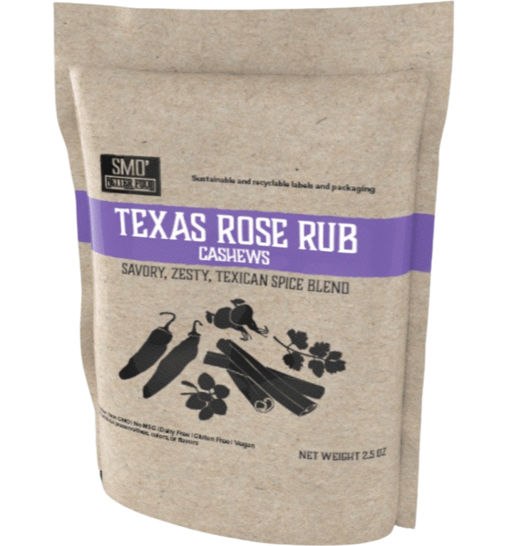 Cashews - Savory, Zesty, Texas Spice Mix