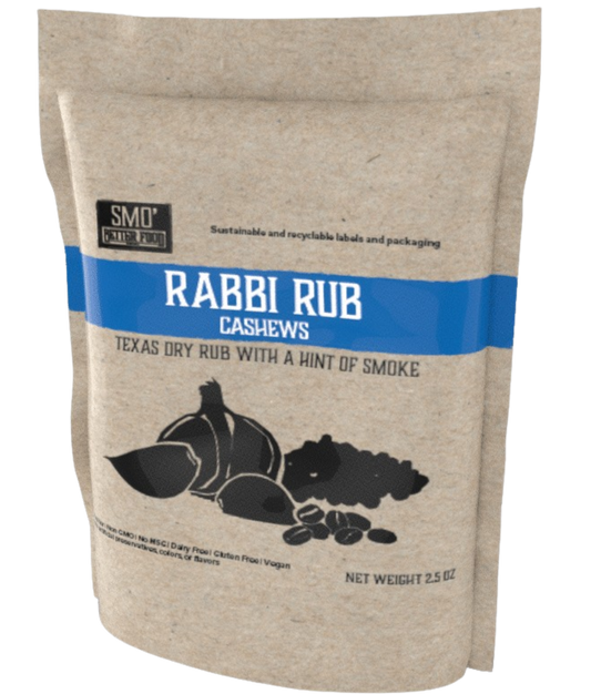 Rabbi Rub Cashews - TX Dry Rub with Hint of Smoke