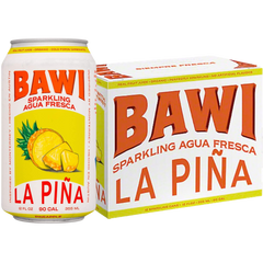 Sparkling Agua Fresca La Pina - Pineapple (12 Pack)