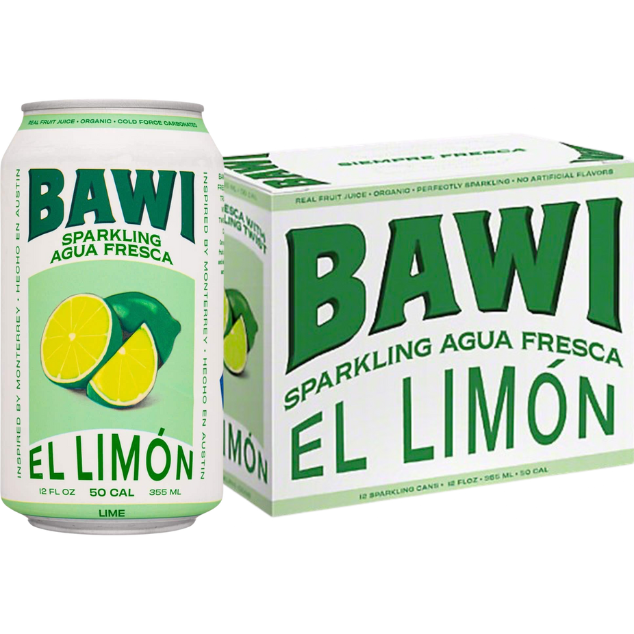 Sparkling Agua Fresca El Limon - Lime (12 Pack)