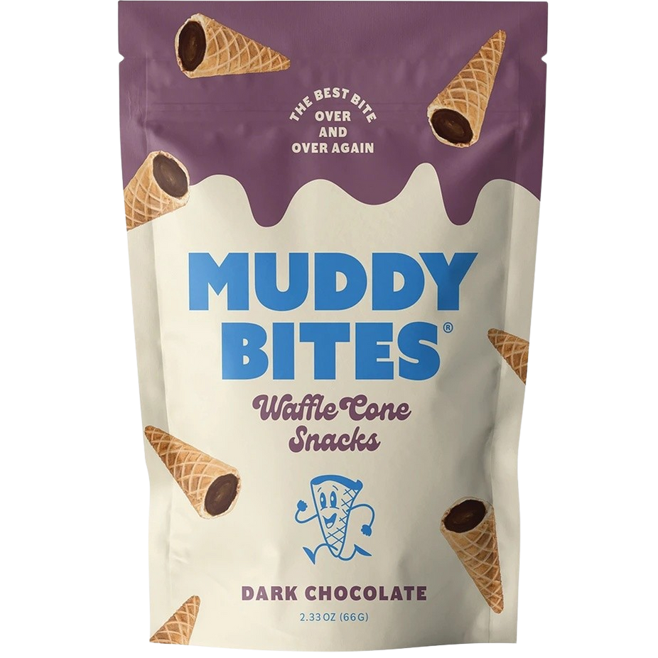 Dark Chocolate Waffle Cone Snacks