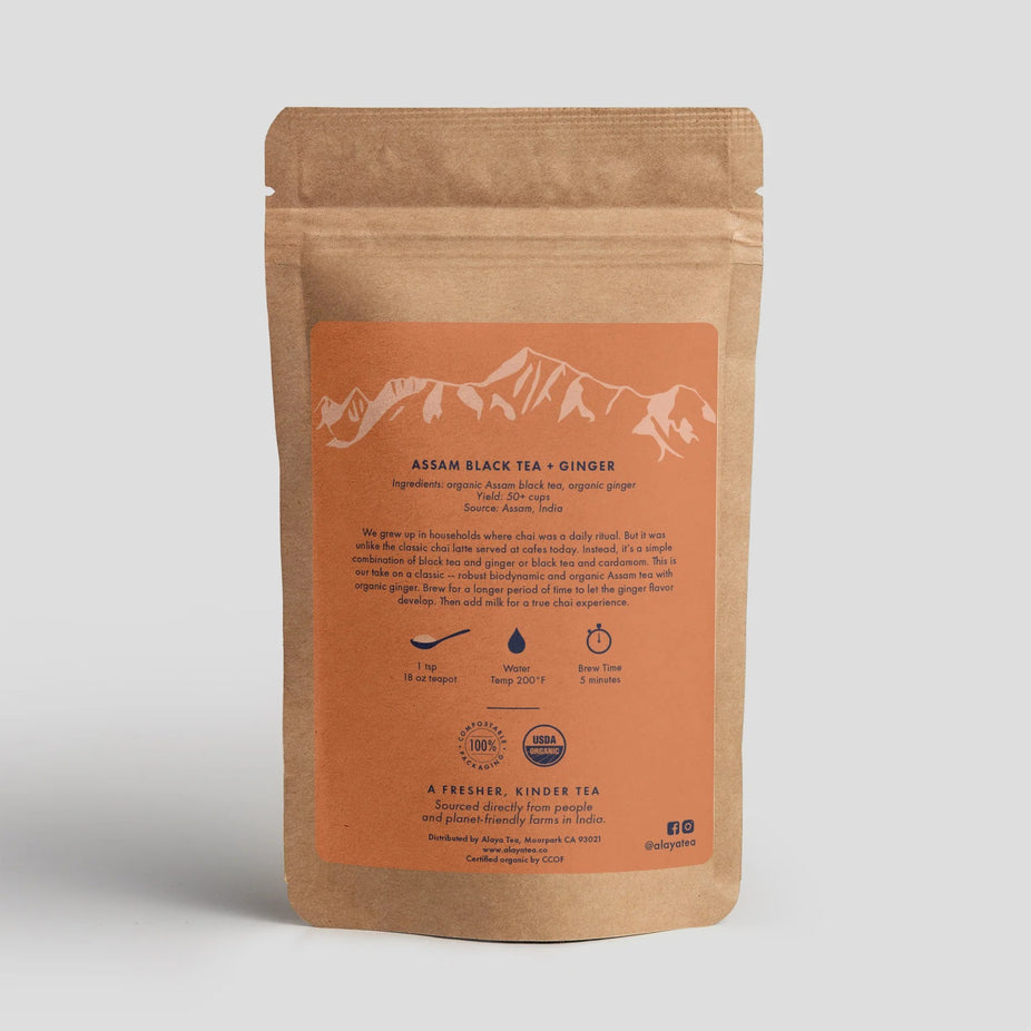 Assam Black Tea With Ginger