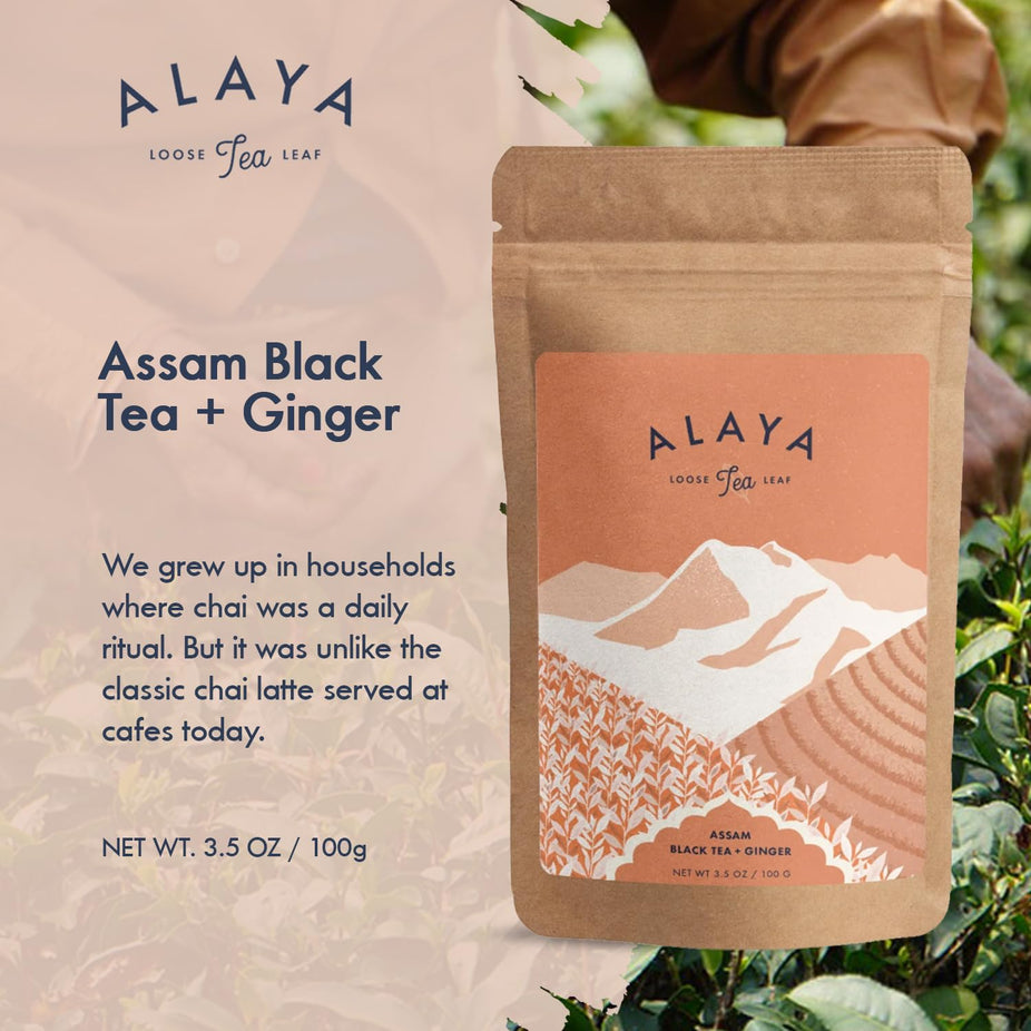 Assam Black Tea With Ginger
