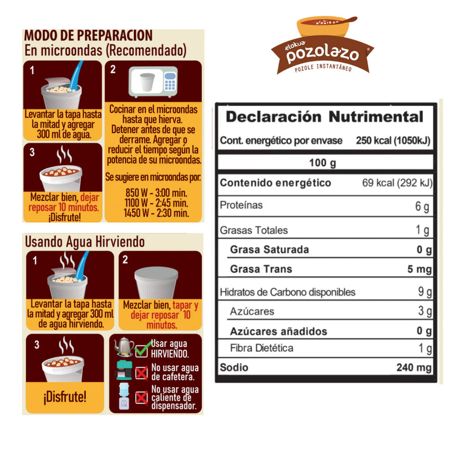 Traditional Pozole Soup (4 Pack)